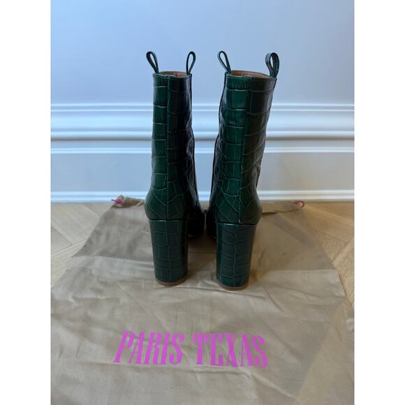 Paris Texas Embossed Leather Boots EU 37 - Picture 4 of 9